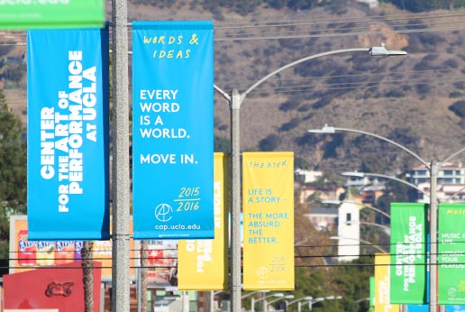 CAP UCLA City Light Pole Banners