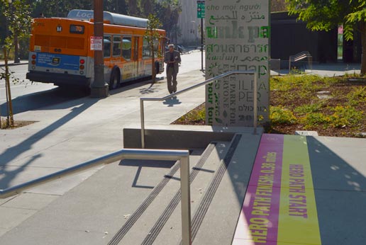 grand park la sidewalk graphics by agmedia