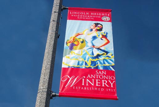 san antonio light pole banners