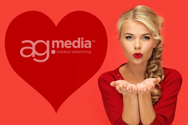 valentines parking lot promotions by agmedia