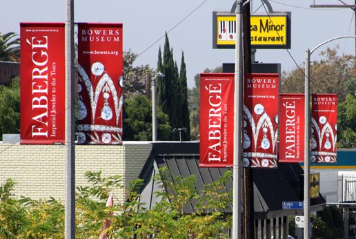 faberge exhibition outdoor advertising by agmedia