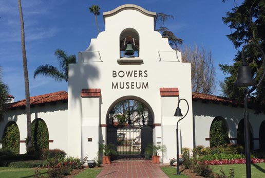 Bowers Museum Entrance