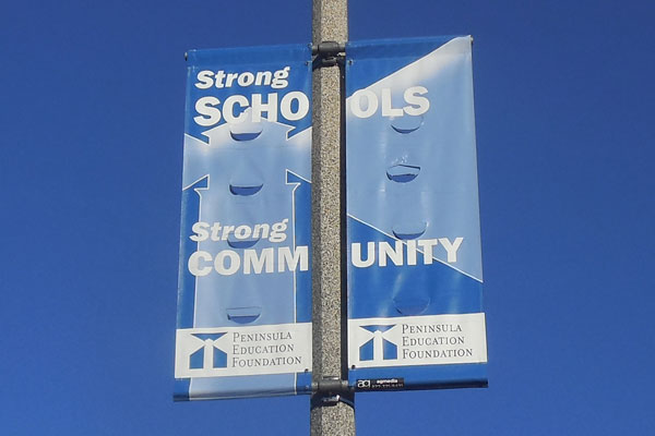 city light pole banner campaigns